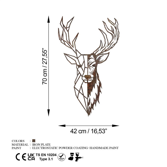 Wallity Rusty Deer 3 Wallity Rusty Deer 3